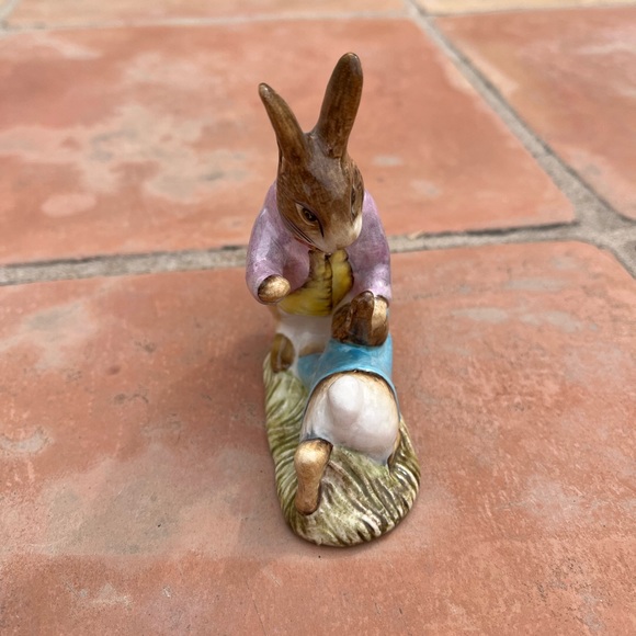 Beatrix Potter Mr. Benjamin Bunny England 1975 Figurine - Picture 1 of 6